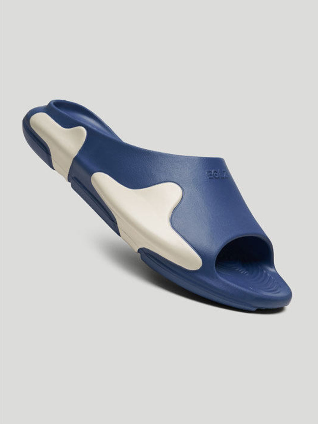 Sculpted Cloud Colorblock Slide Sandals - View 12