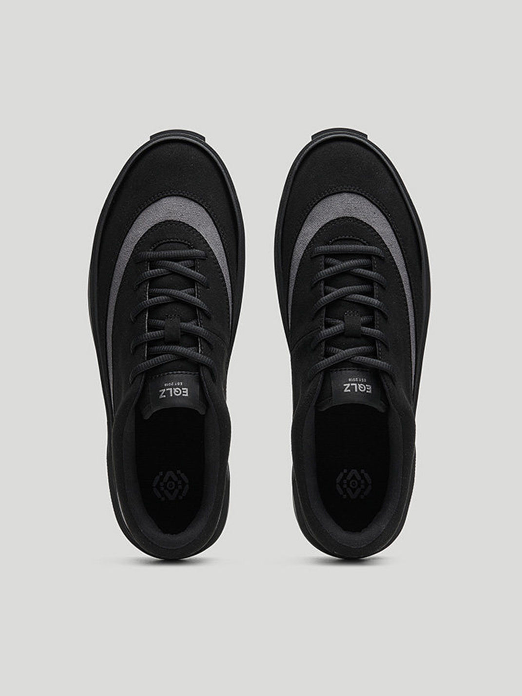 FAULT Suede Colorblock Platform Trainers - View 13