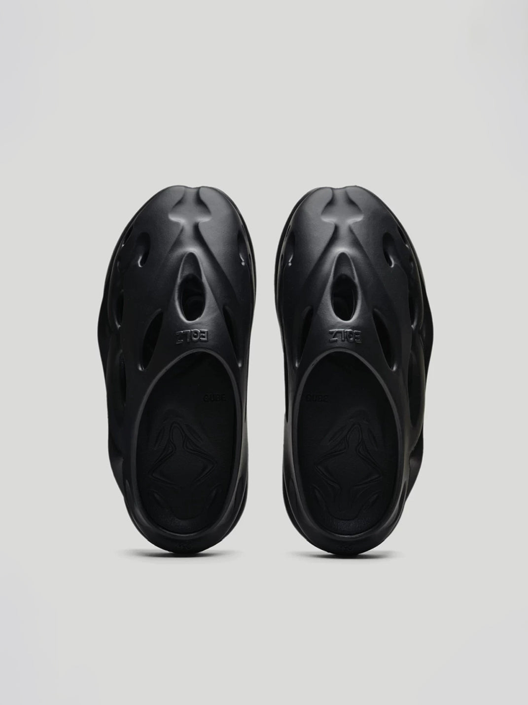 Perforated Dual-Density Platform Clogs - View 6