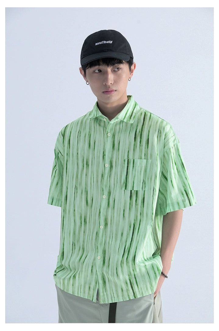 Abstract Line Art Shirt - chiclara