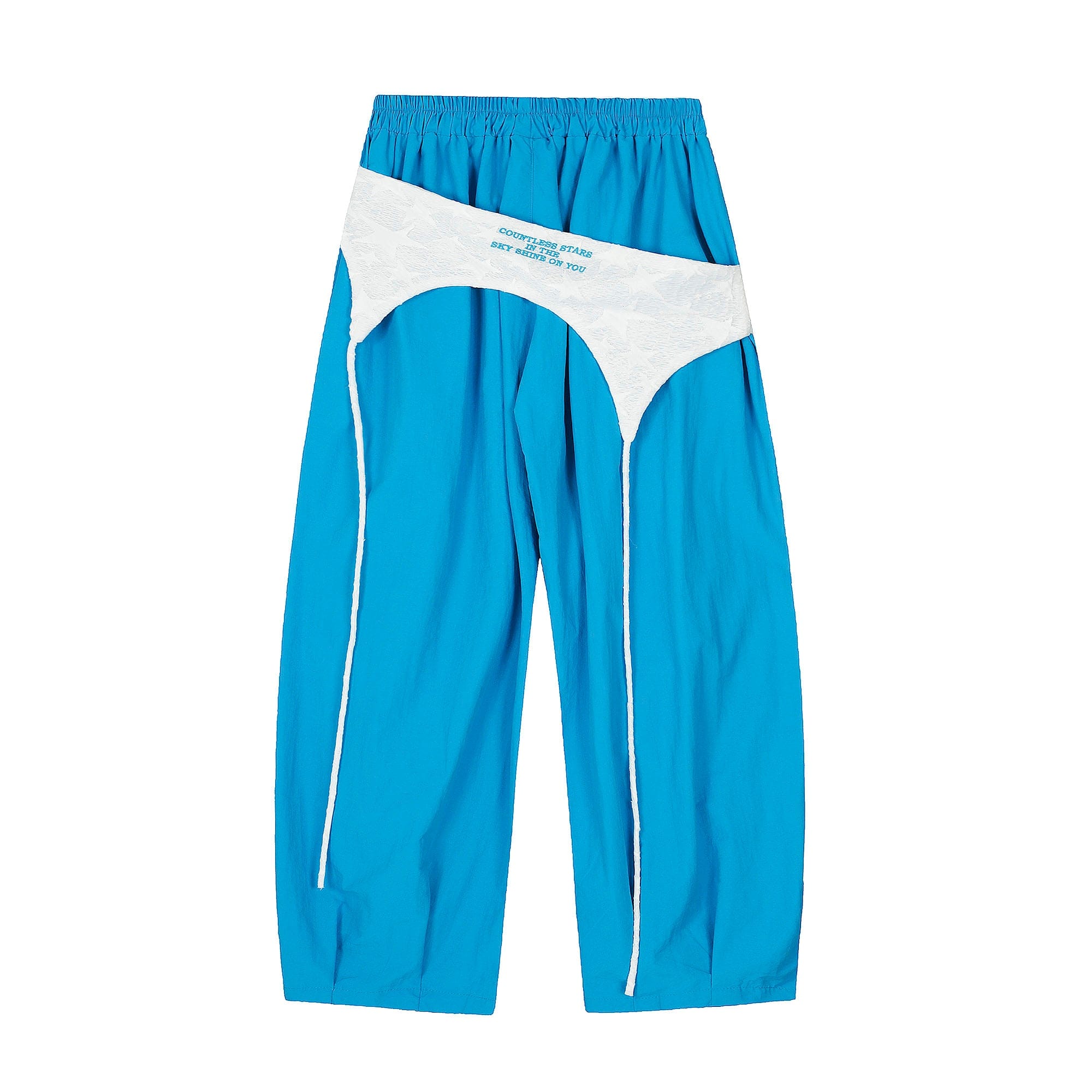 Star Overlay Layered Cargo Pants