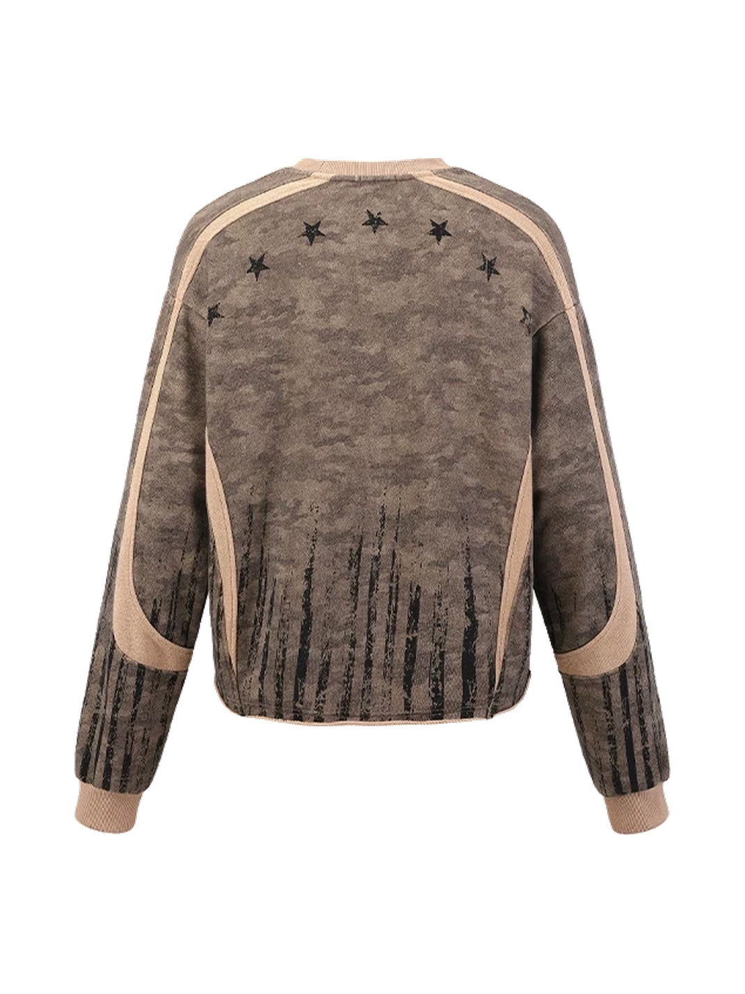 Faded Camo Reverse-Panel Sweatshirt — product view 7