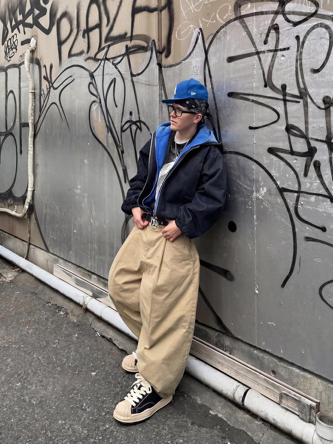 Distressed 7CM Platform Court Sneakers - View 4