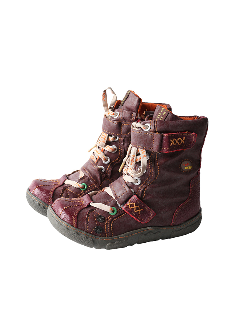 Fleece-Lined Hand-Stitched Mid-Calf Boots - View 4
