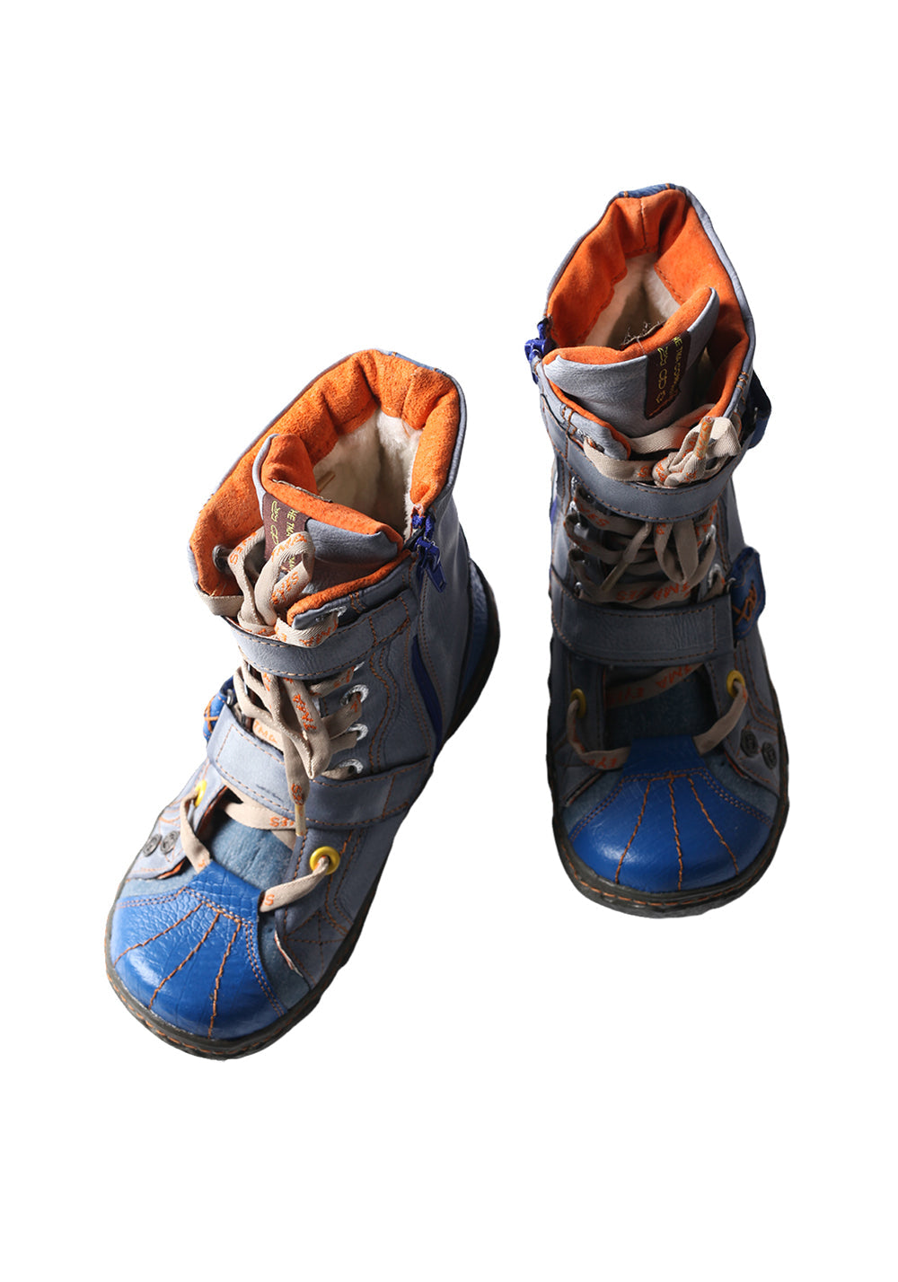 Fleece-Lined Hand-Stitched Mid-Calf Boots - View 11