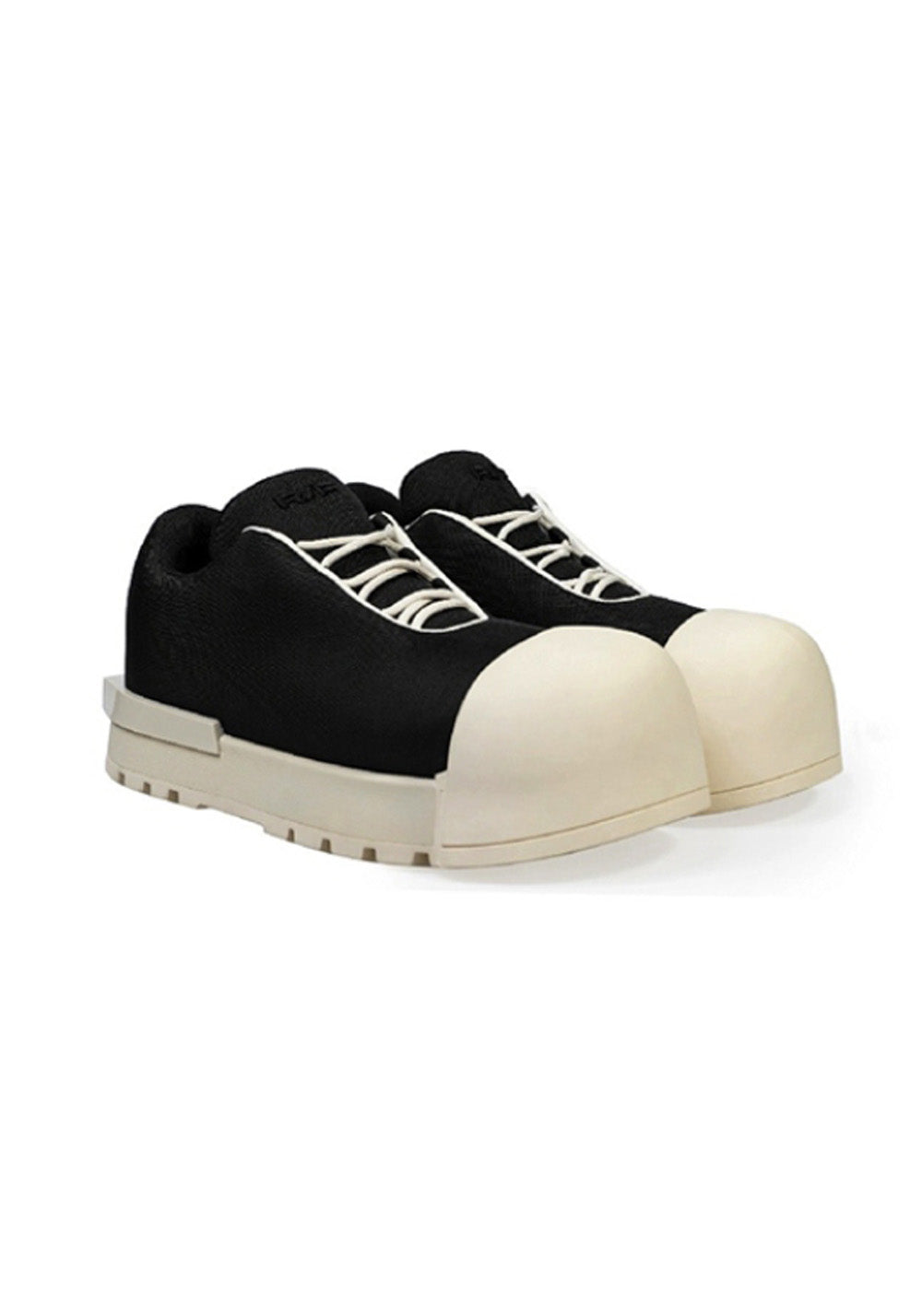 Sculpted-Toe Platform Low Boots - View 9