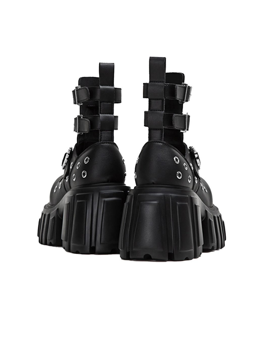 Night Queen Cage Platform Ankle Boots - View 7