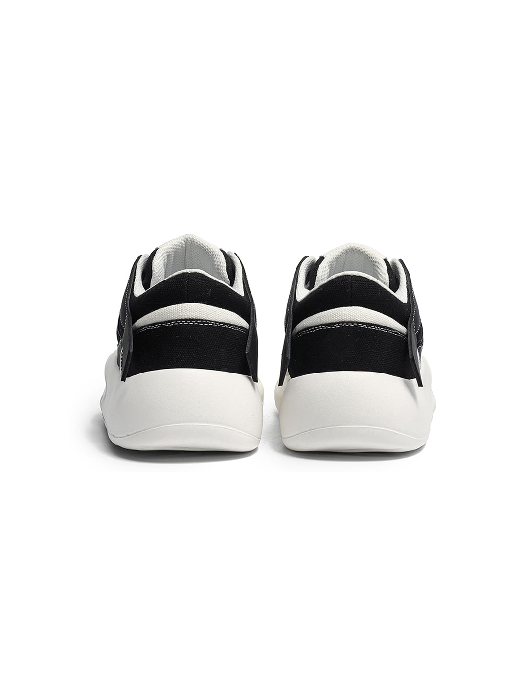 Geometric Panel Platform Runner Sneakers - View 17