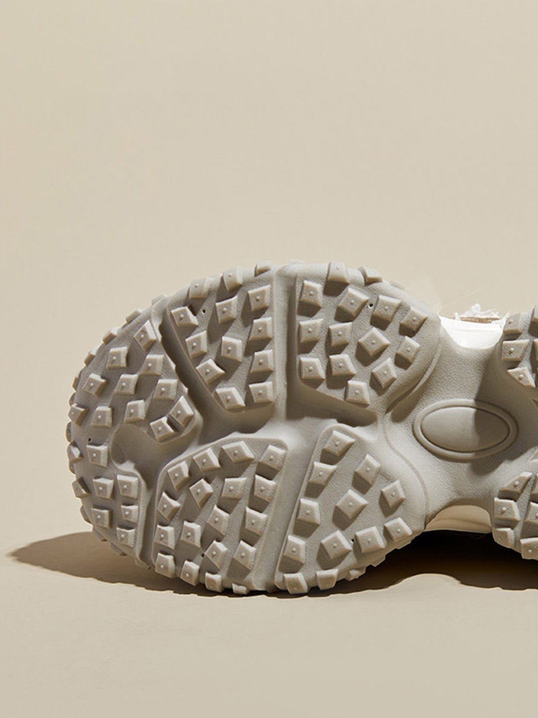 Patchwork Mesh Trail Platform Sneakers - View 10