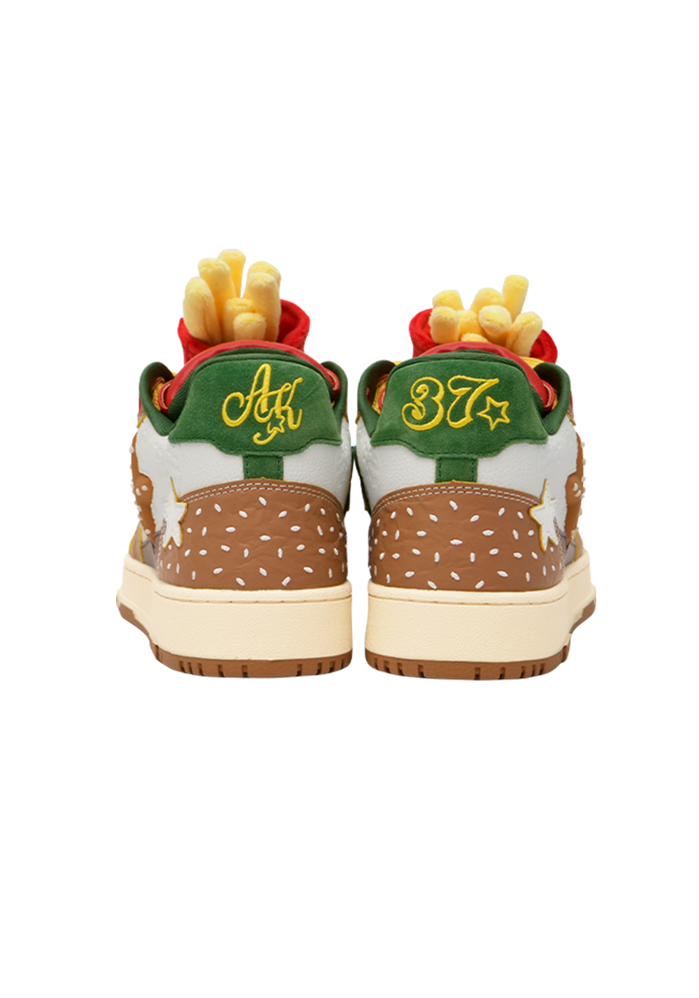 Hamburger Star High-Top Sneakers - View 16