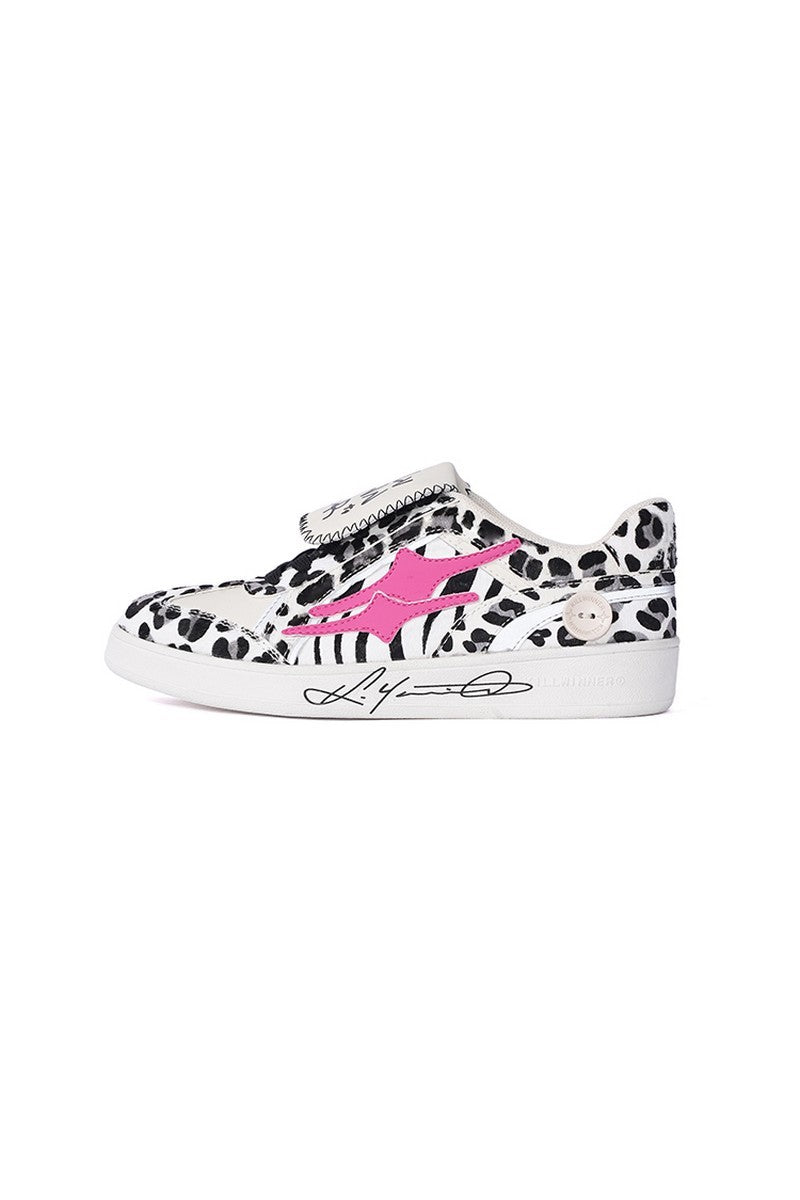 Animal Pattern Velcro Sneakers