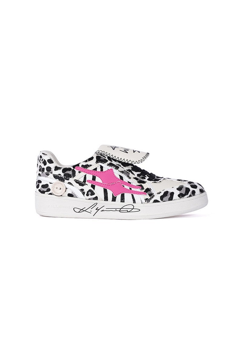 Animal Pattern Velcro Sneakers