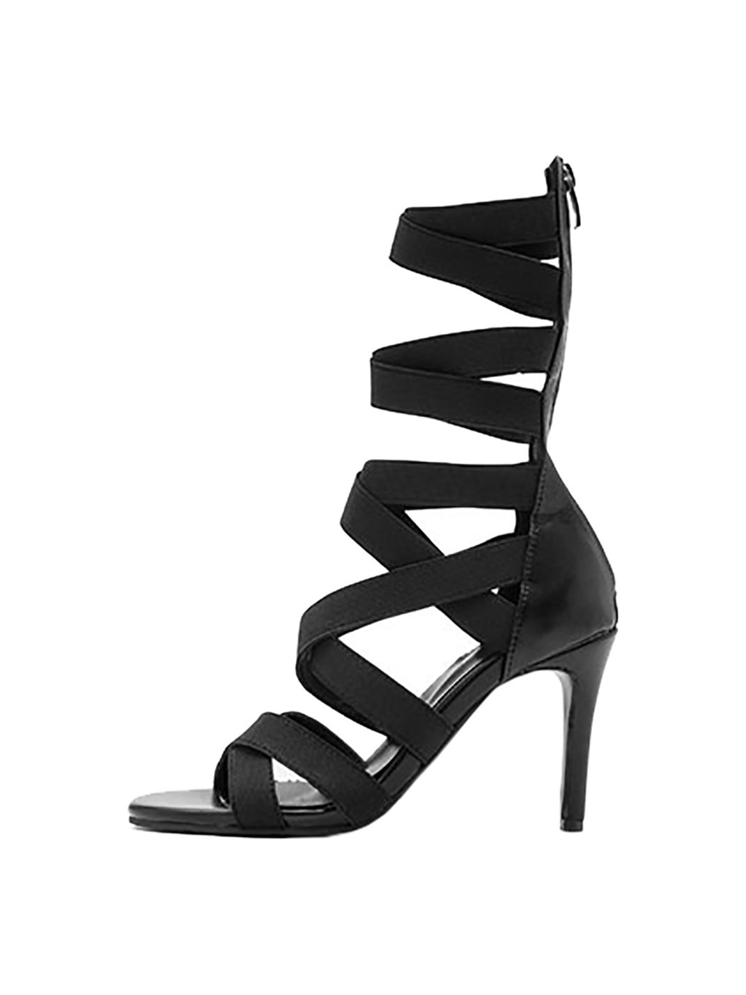 Multi-Strap Gladiator Stiletto Sandals - View 13