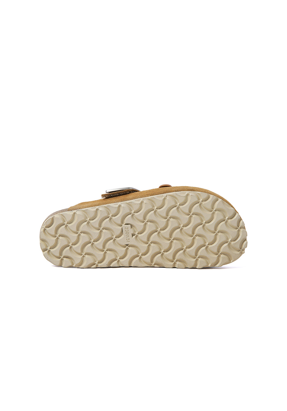 Charm-Embellished Perforated Brown Clogs - View 9