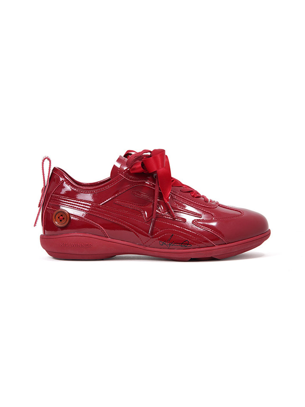 Crimson Tonal Athletic Runner Sneakers - View 5