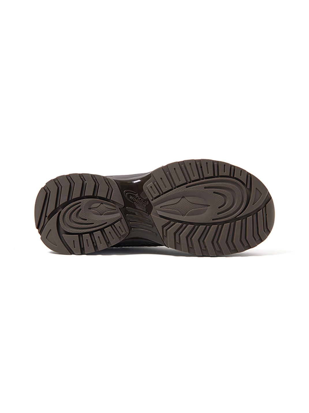 Layered Mesh Dark Gray Runner Sneakers - View 8