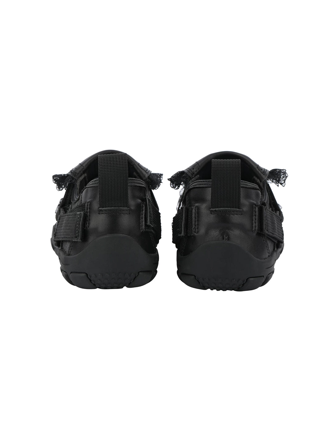 Lace-Trim Buckle Strap Ballet Sneakers - view 10