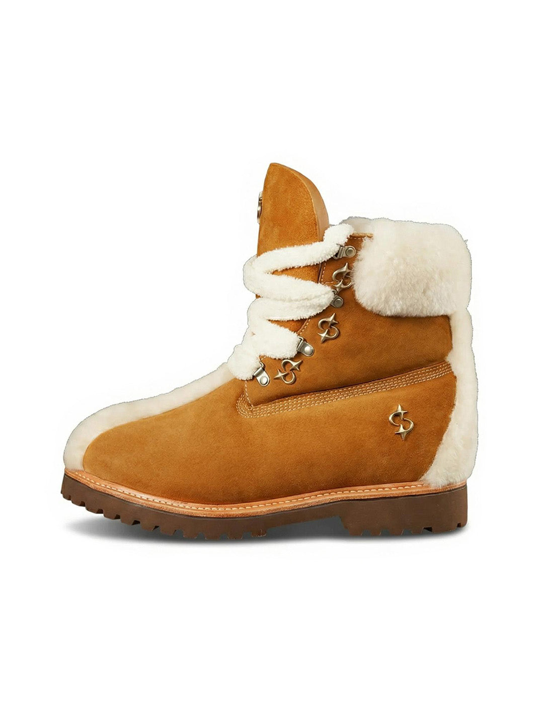 Mohawk Shearling-Lined Work Boots