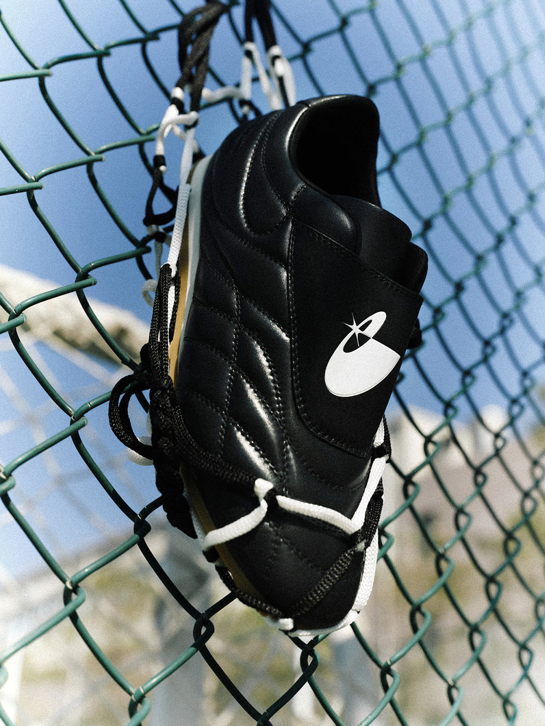 Quilted Leather Soccer Trainer Sneakers - View 14