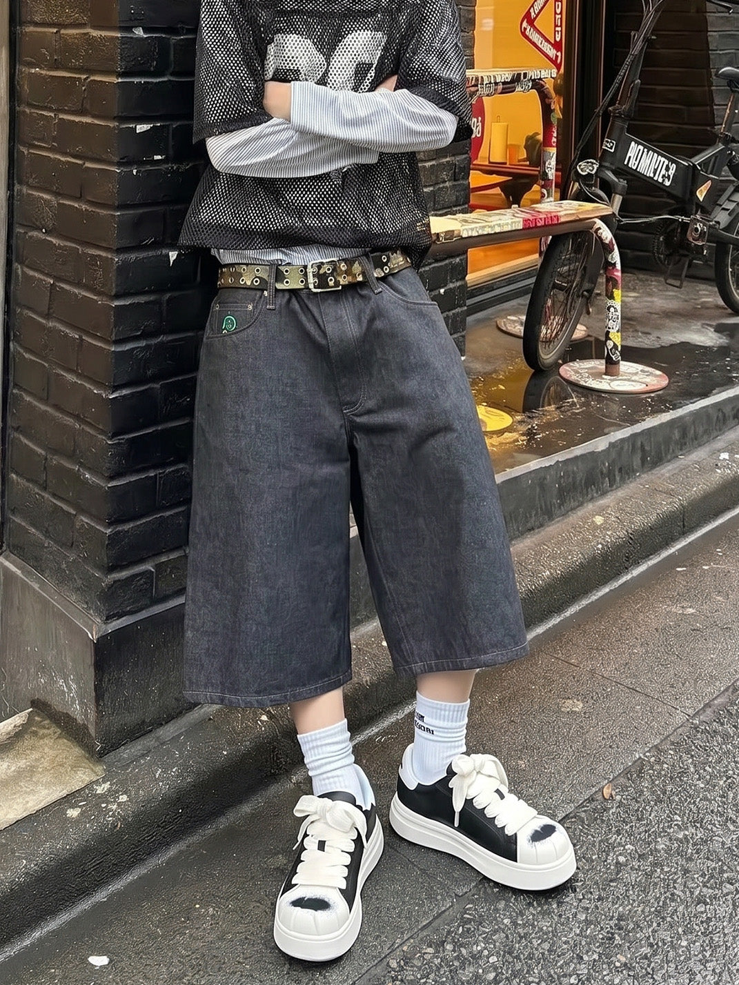 Shell-Toe Platform Derby Sneakers - View 2
