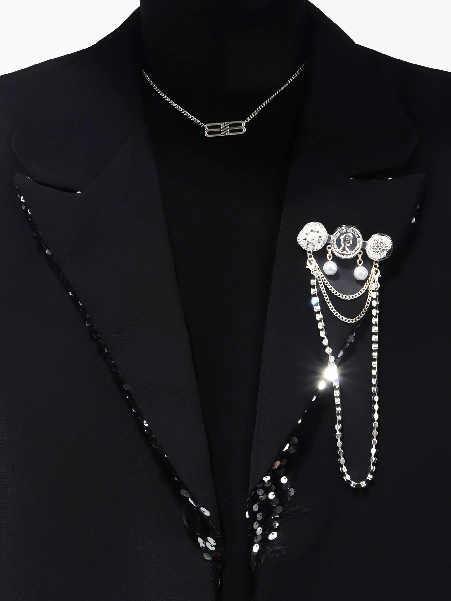 Jeweled Cropped Blazer product view 2