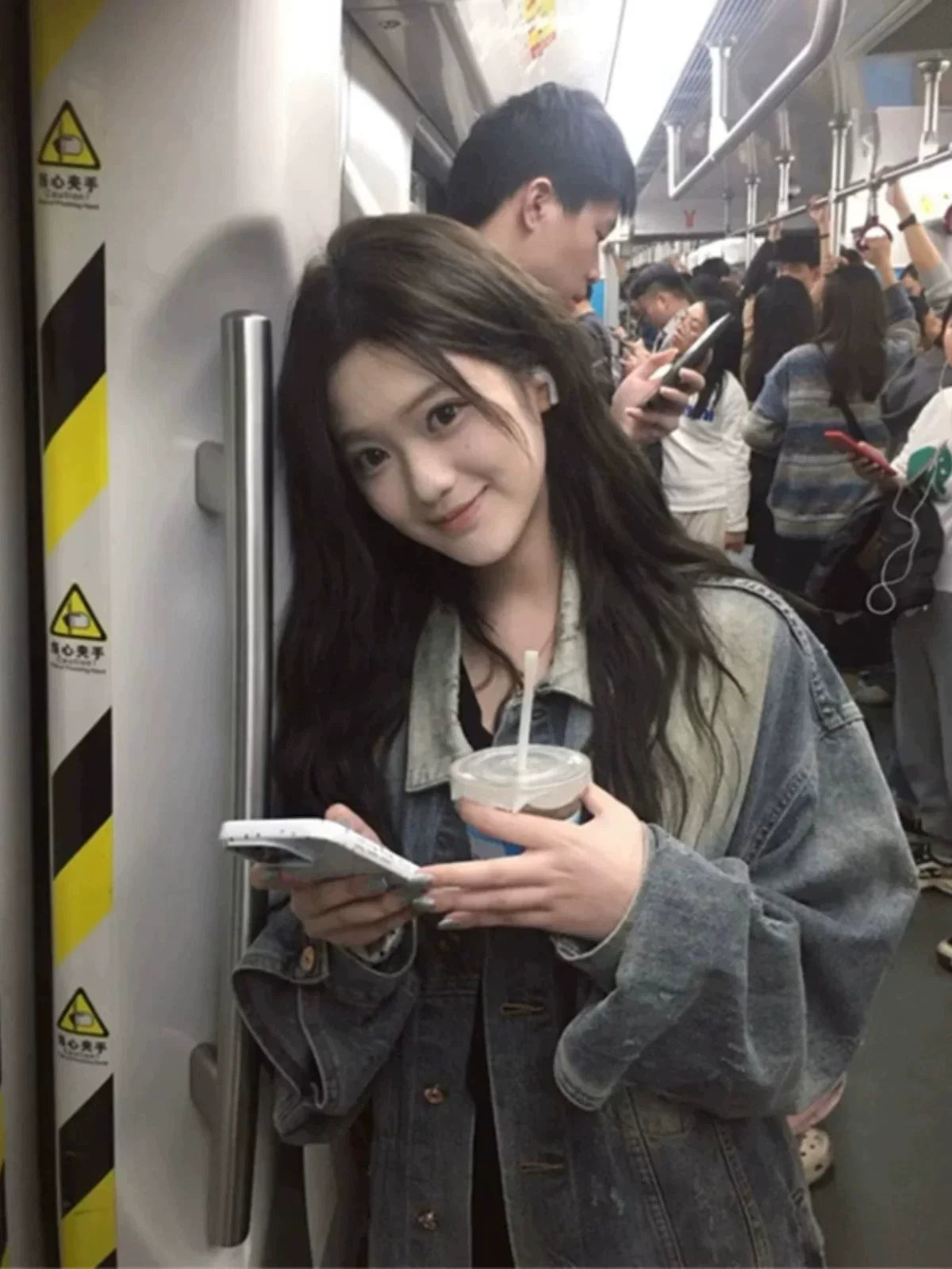 Washed Oversized Denim Jacket product view 4