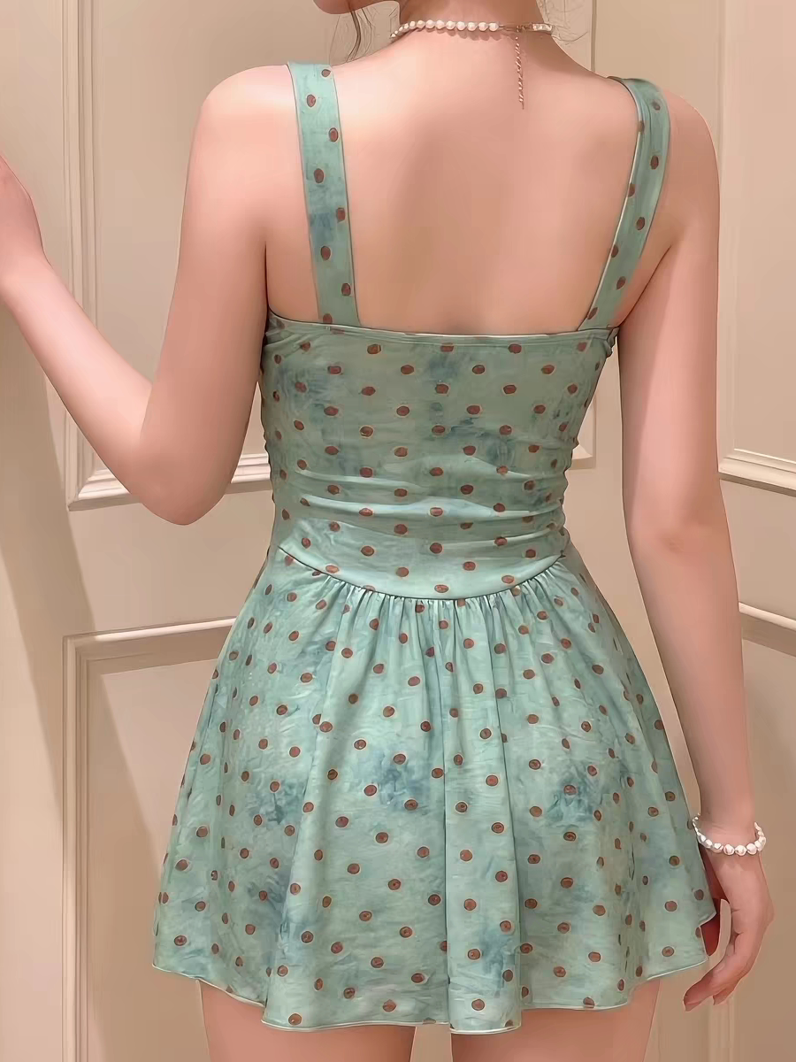 Polka-Dot Swim Dress product view 4