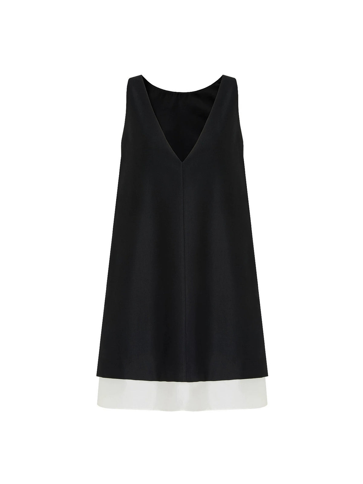 Color-Block V-Back Shift Dress product view 1