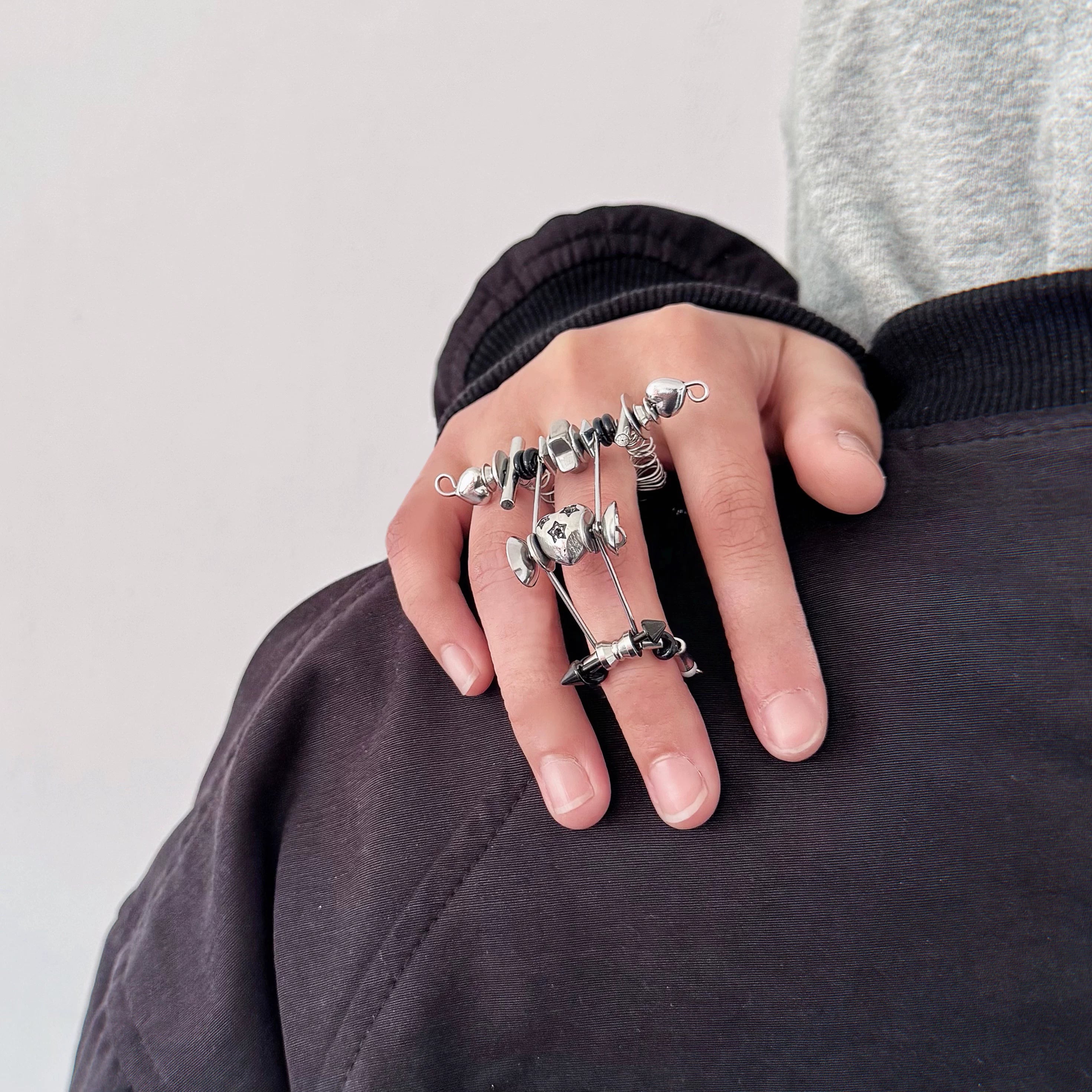 Danger Signal Adjustable Ring product view 5