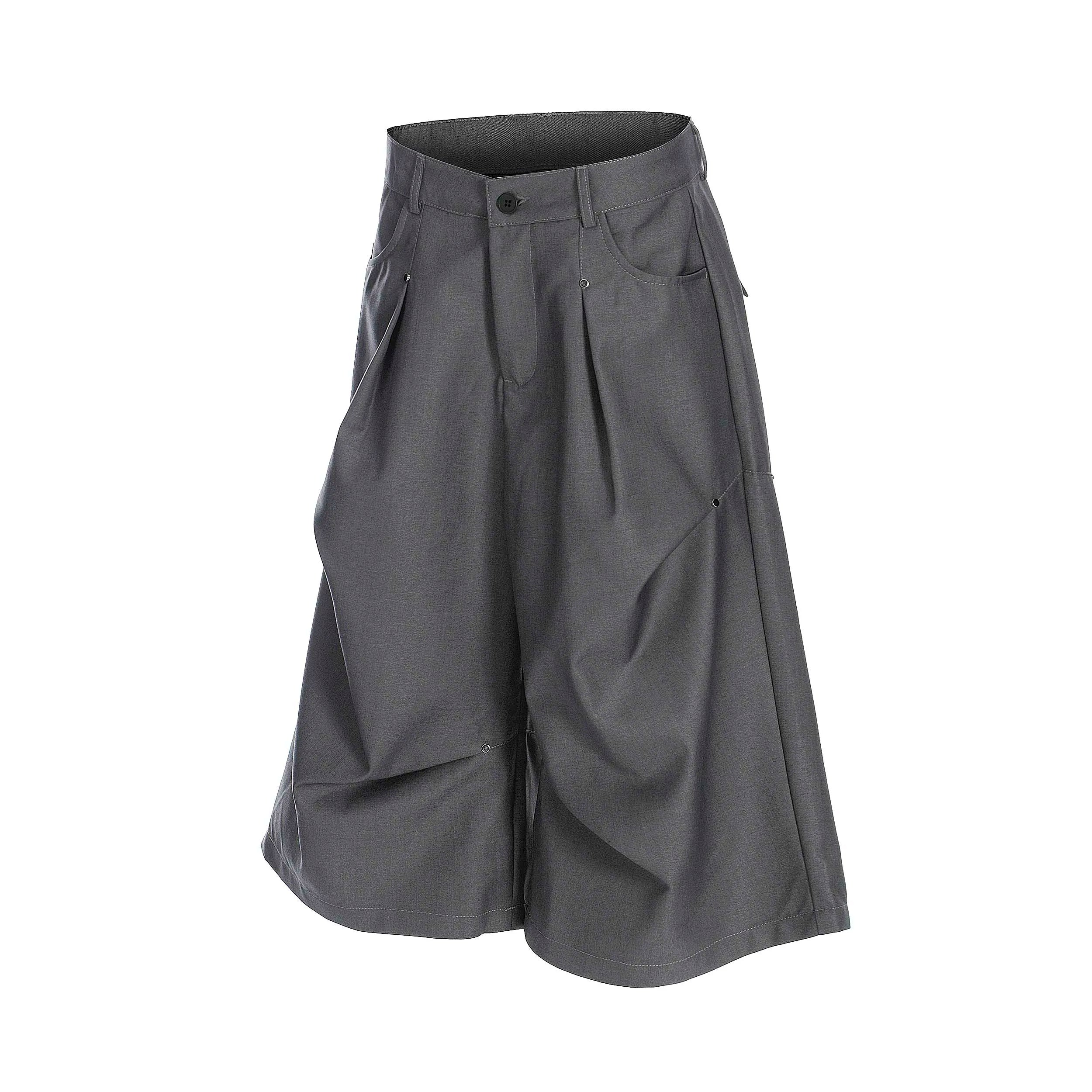 Studded Pleated Longline Shorts product view 6