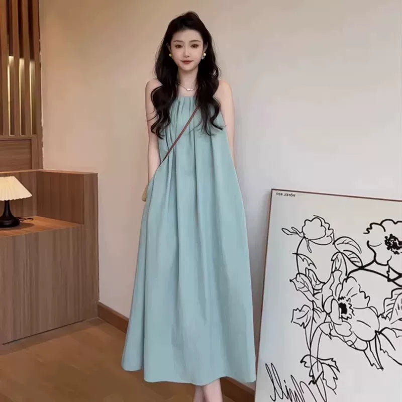 Halter-Neck Beach Maxi Dress product view 6