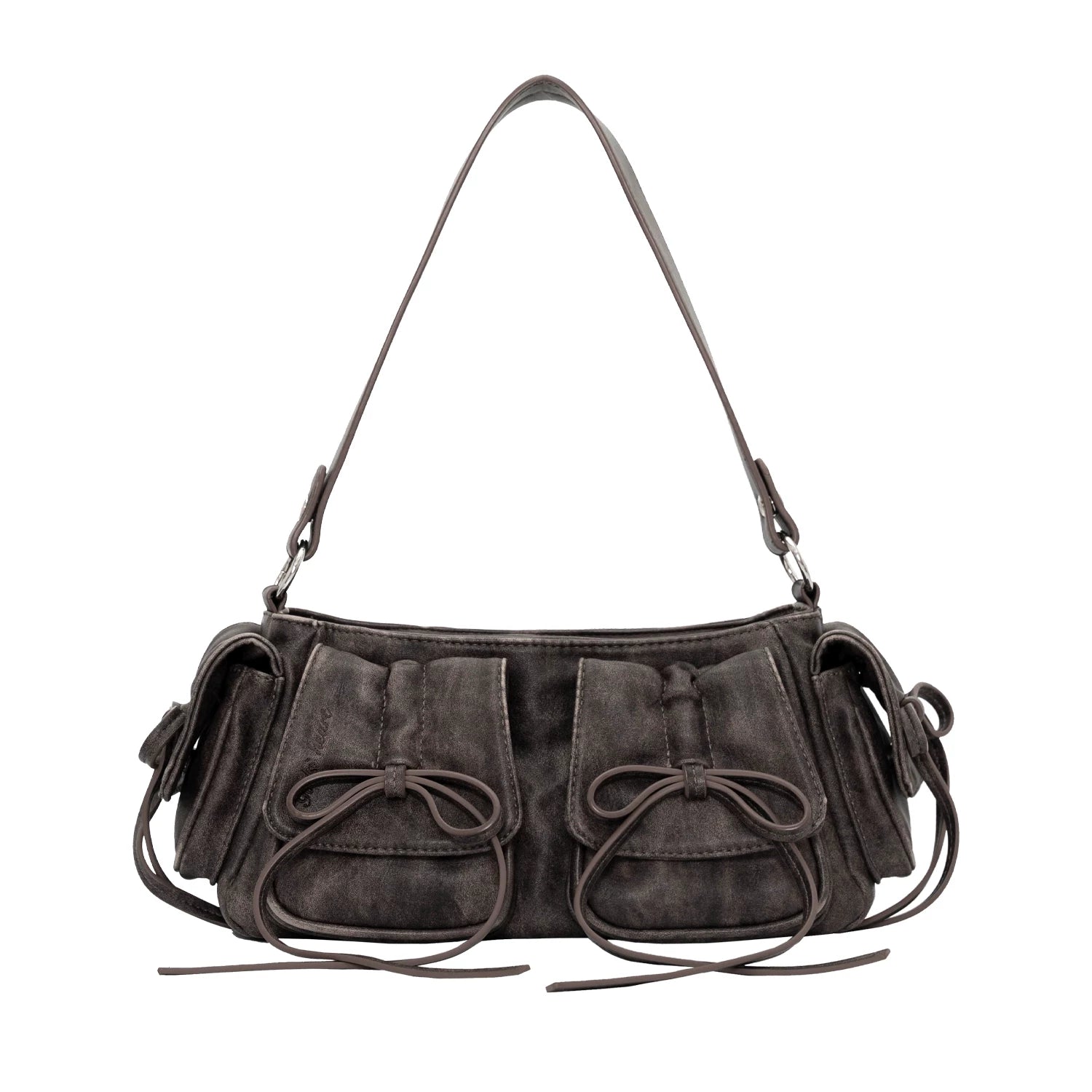 Multi-Pocket Bow Baguette Bag product view 8