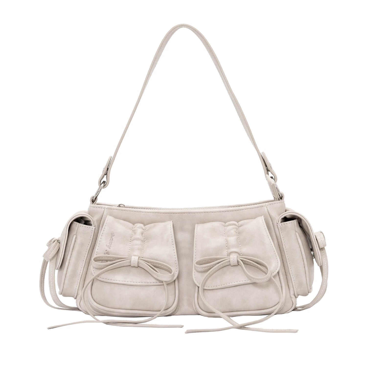Multi-Pocket Bow Baguette Bag product view 10