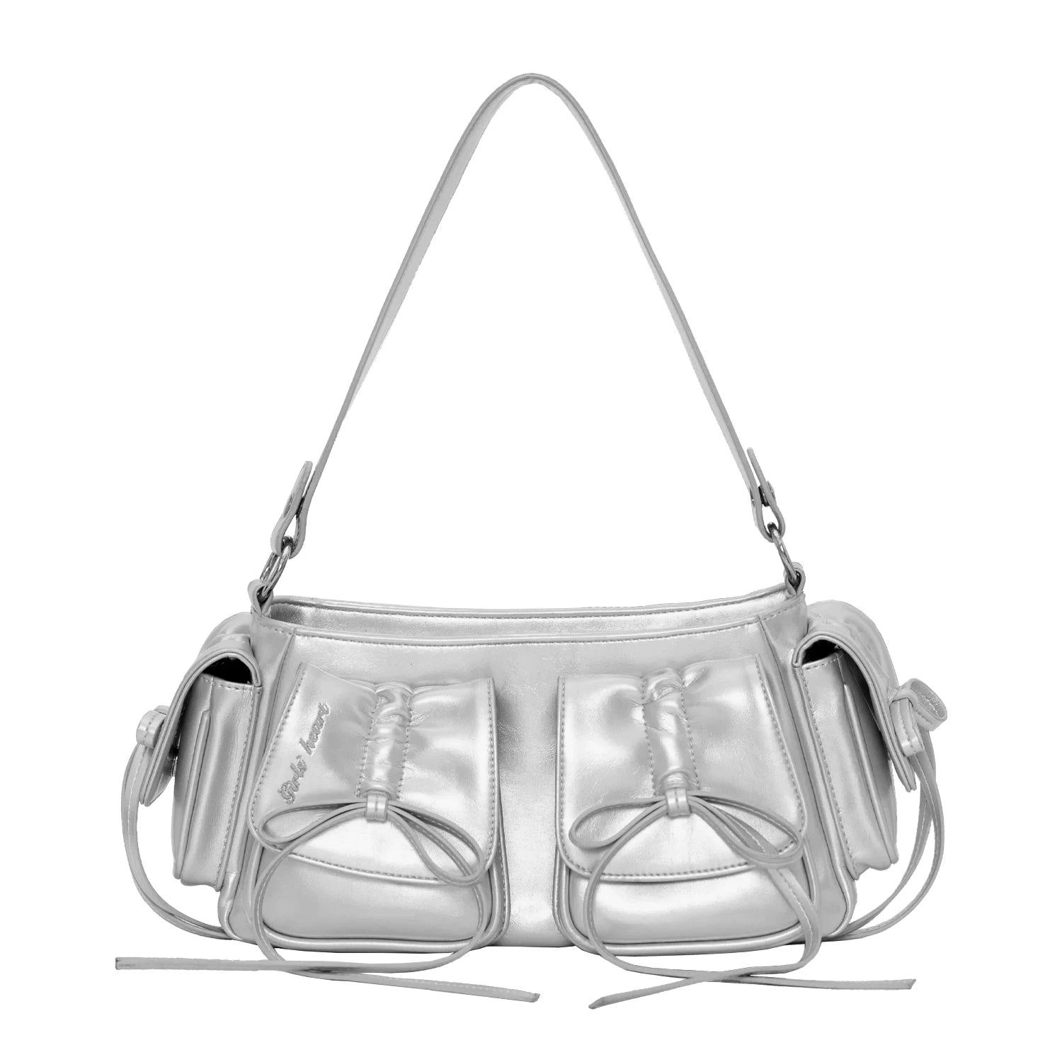 Multi-Pocket Bow Baguette Bag product view 11