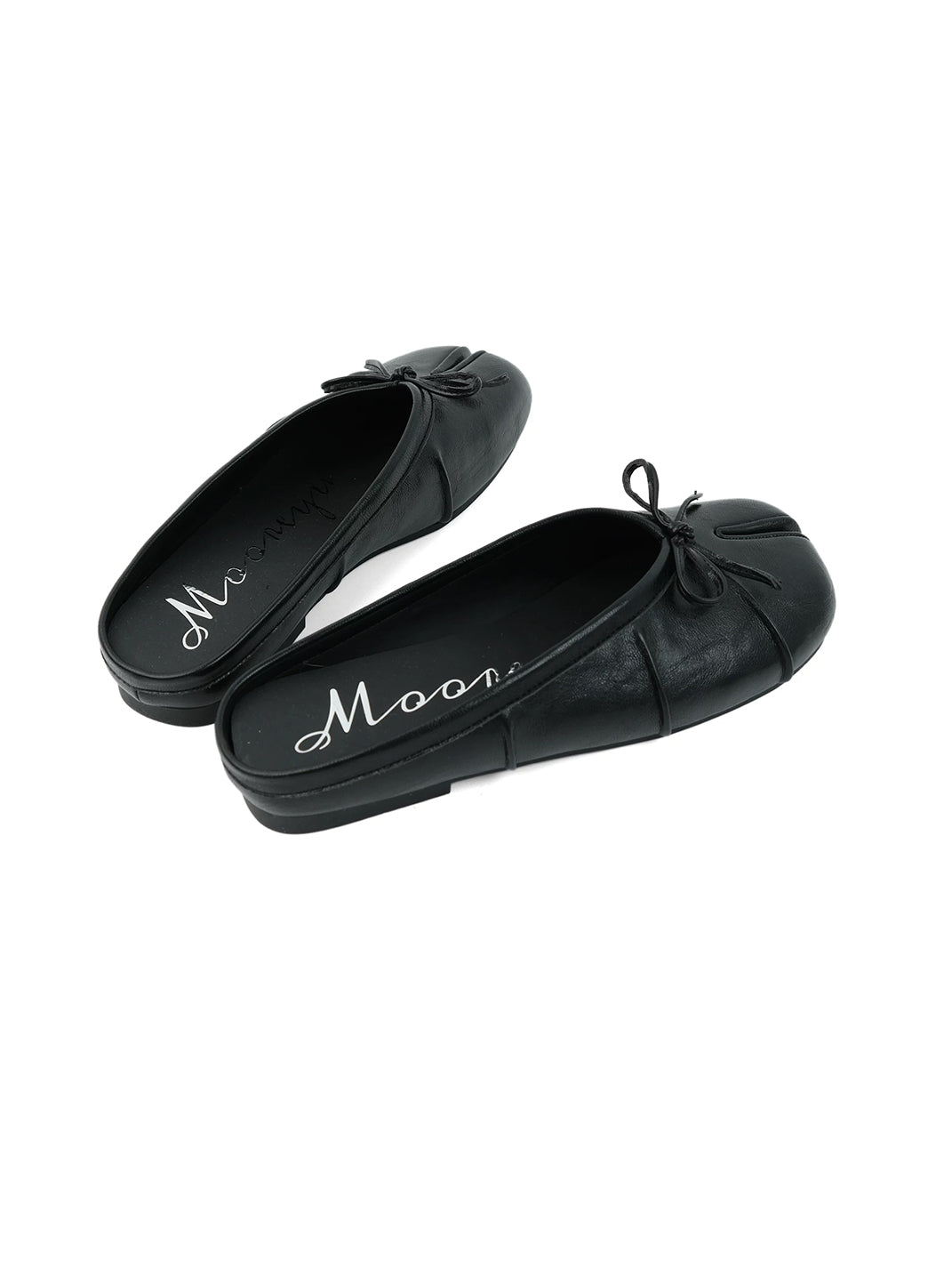 Bow-Strap Tabi-Toe Slip-On Mules - View 4