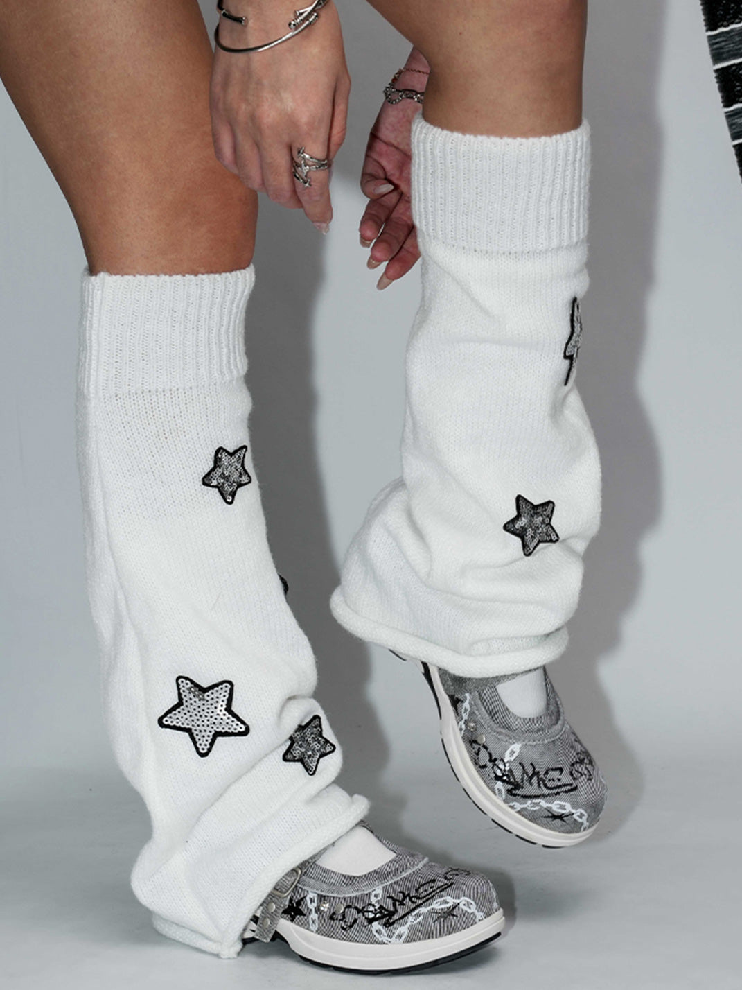 Punk-Ballet Strapped Mary Jane Sneakers - View 4