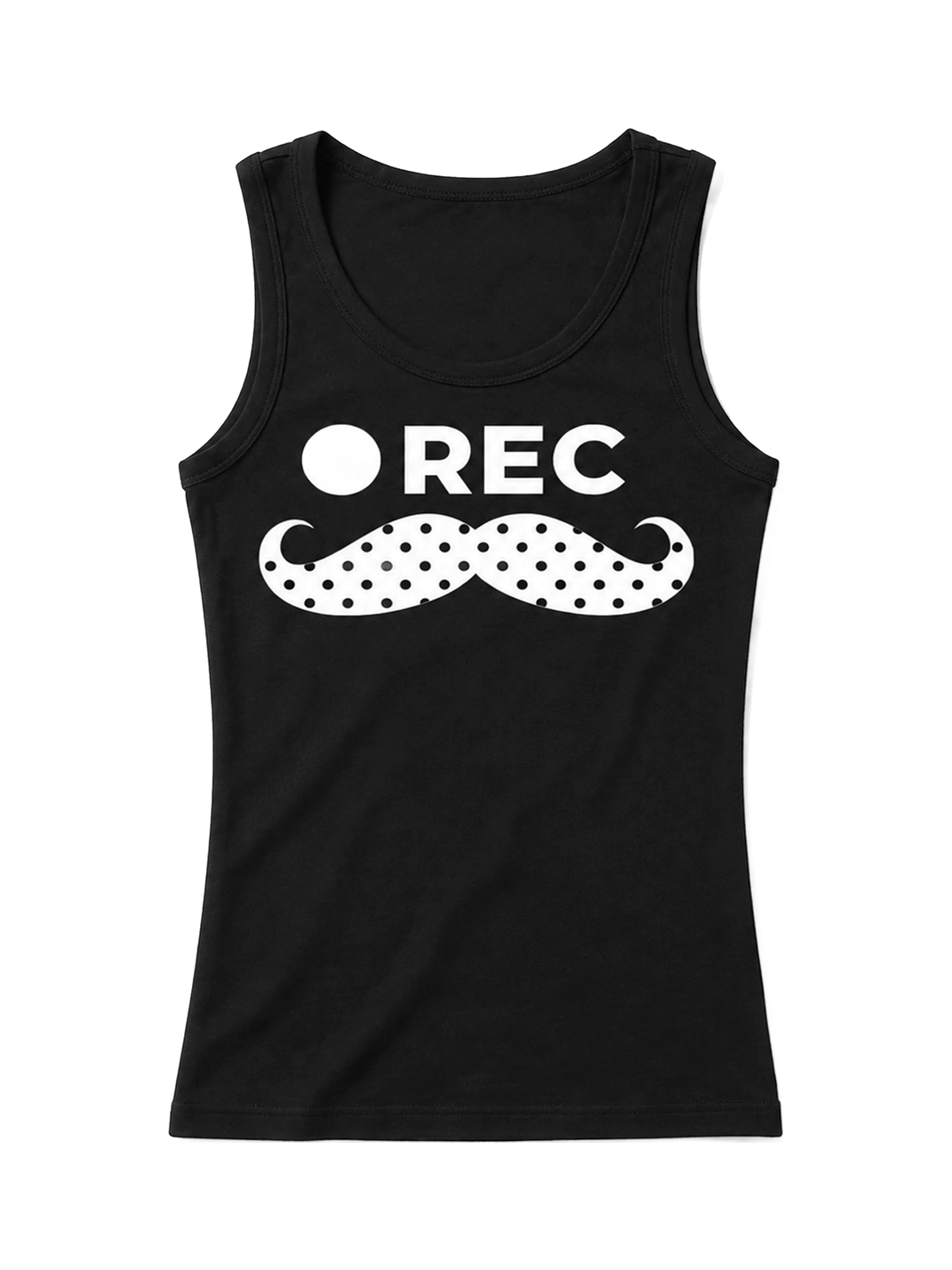 Polka-Dot Star Stretch Tank Top - View 9
