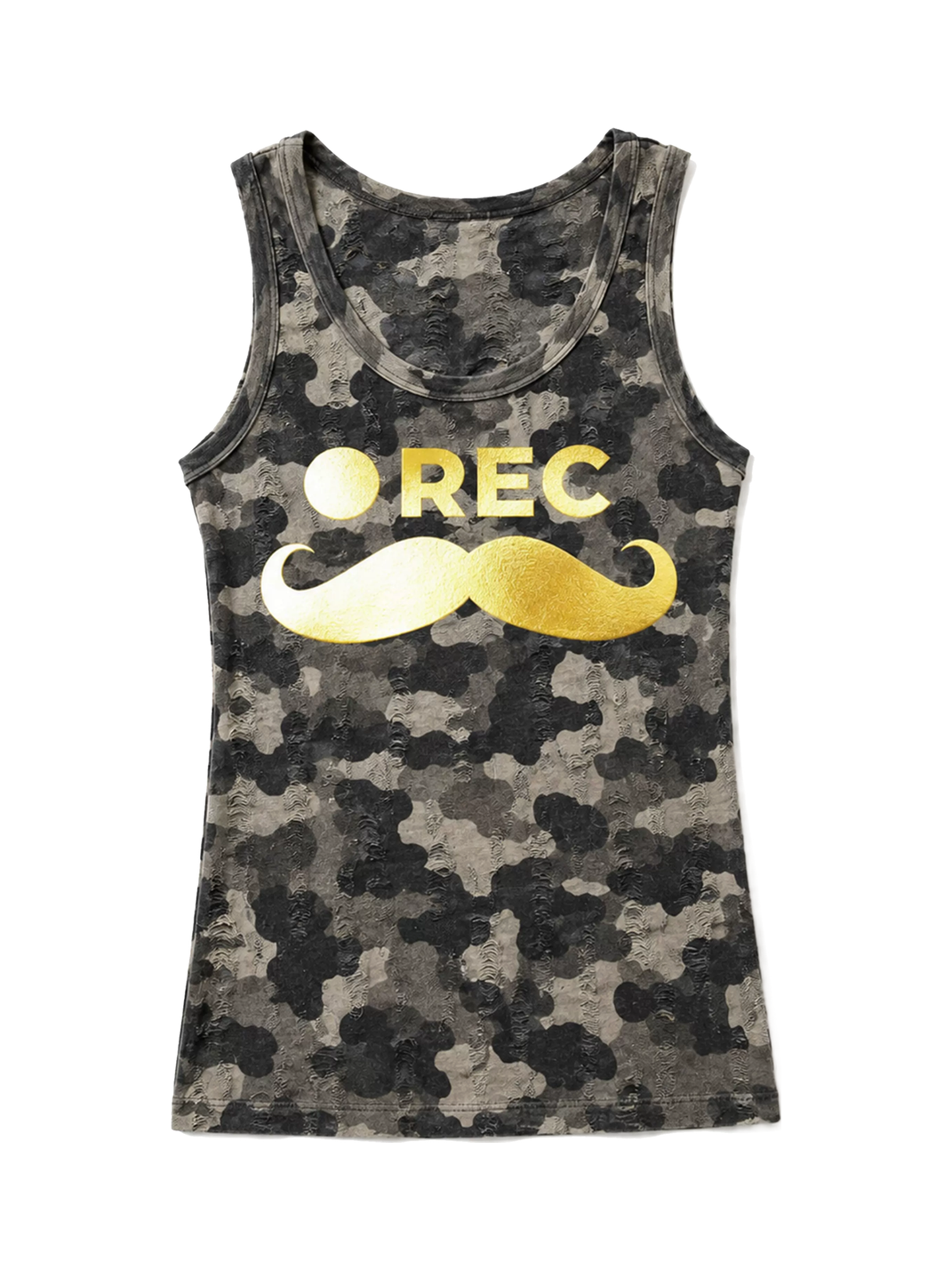 Polka-Dot Star Stretch Tank Top - View 13