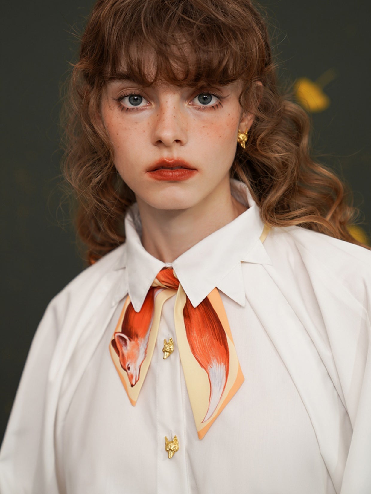 Foxy Elegance Neckerchief - chiclara