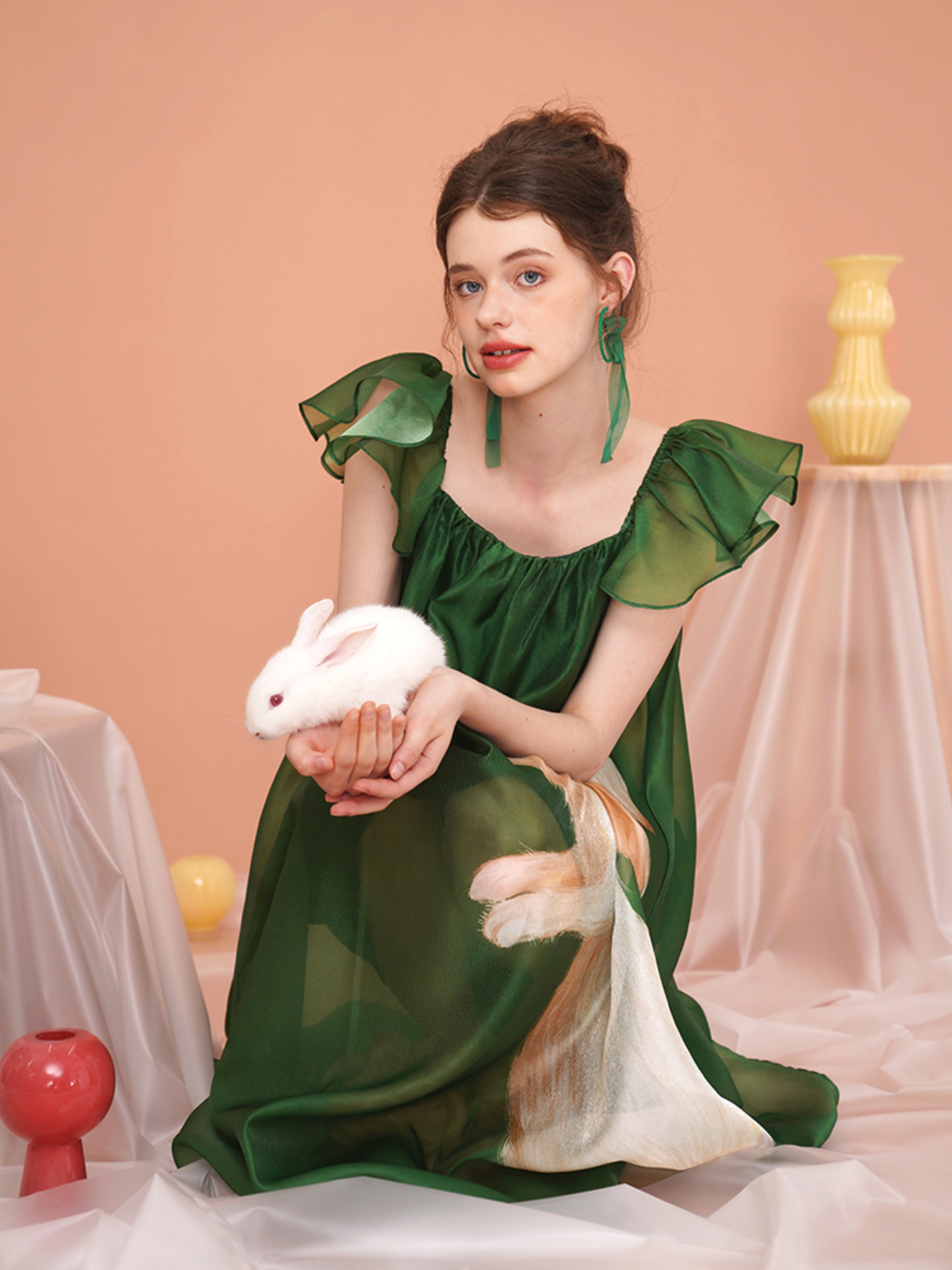 Enchanted Forest Rabbit Dress - chiclara