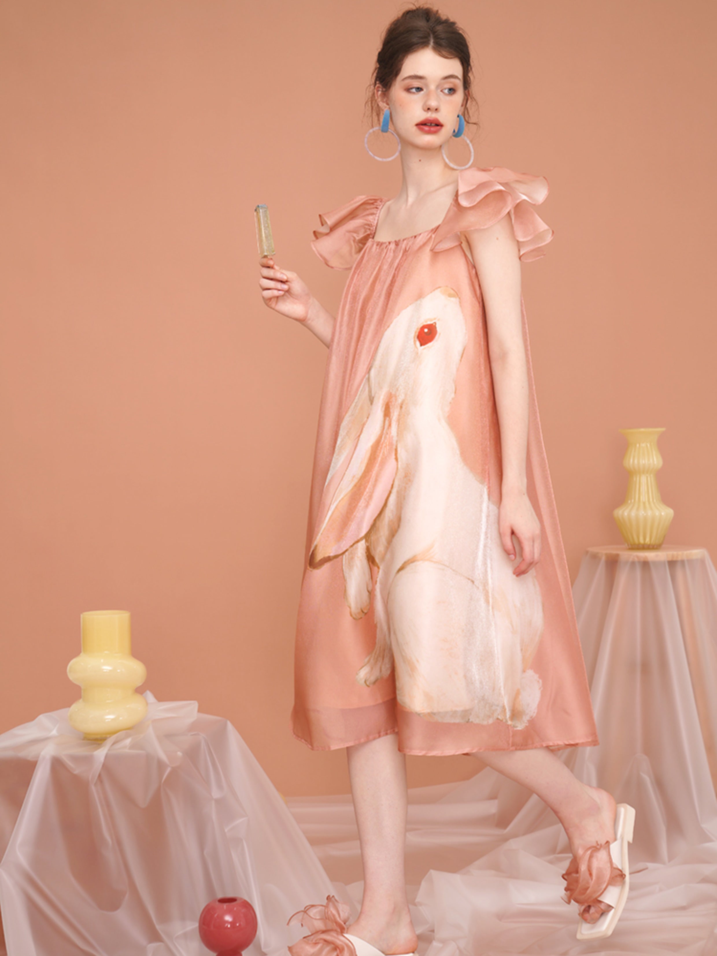 Enchanted Forest Rabbit Dress - chiclara