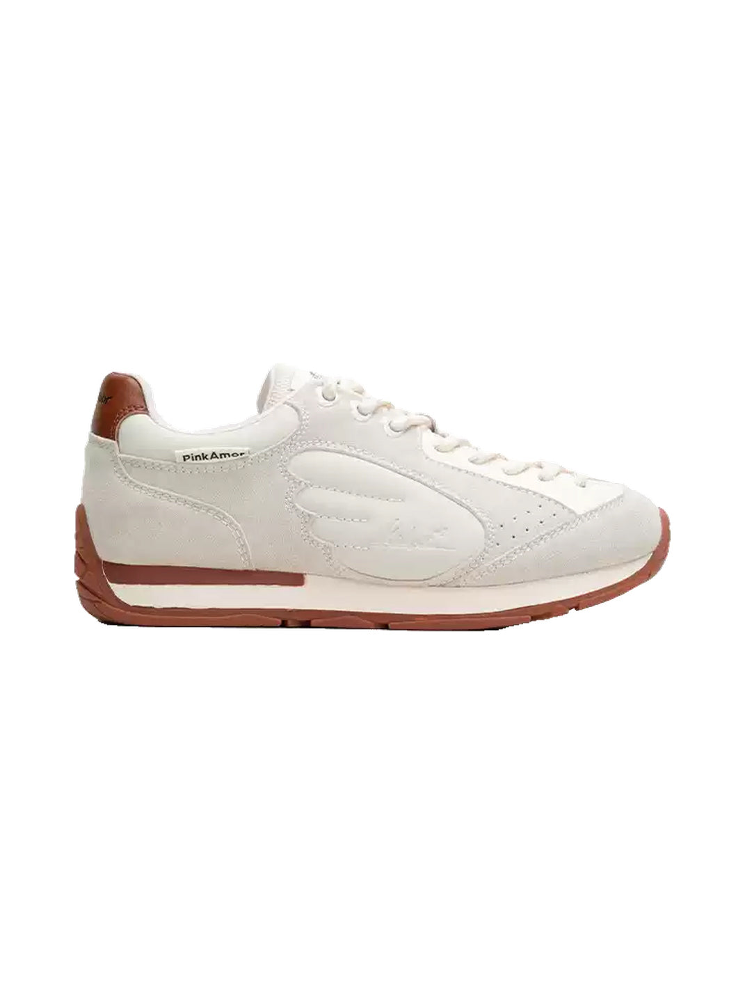 Wing-Panel Retro Court Sneakers - View 8