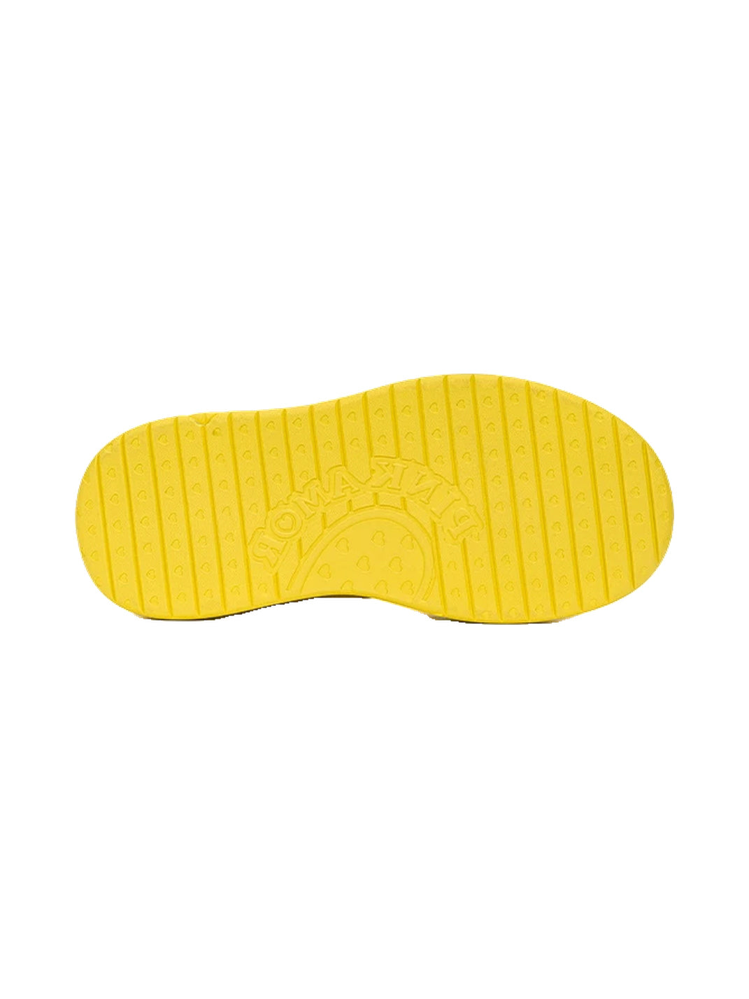 Cupid-Heart Monochrome Platform Sneakers - View 8