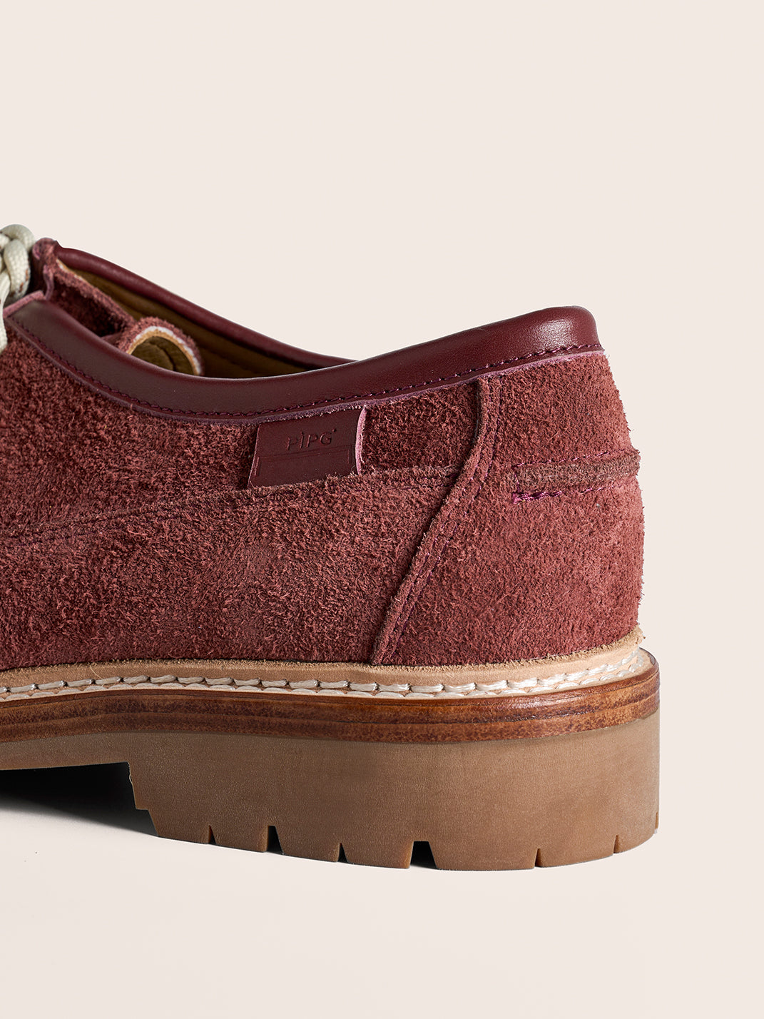 Suede Moc-Toe Lace-Up Work Loafers - View 12