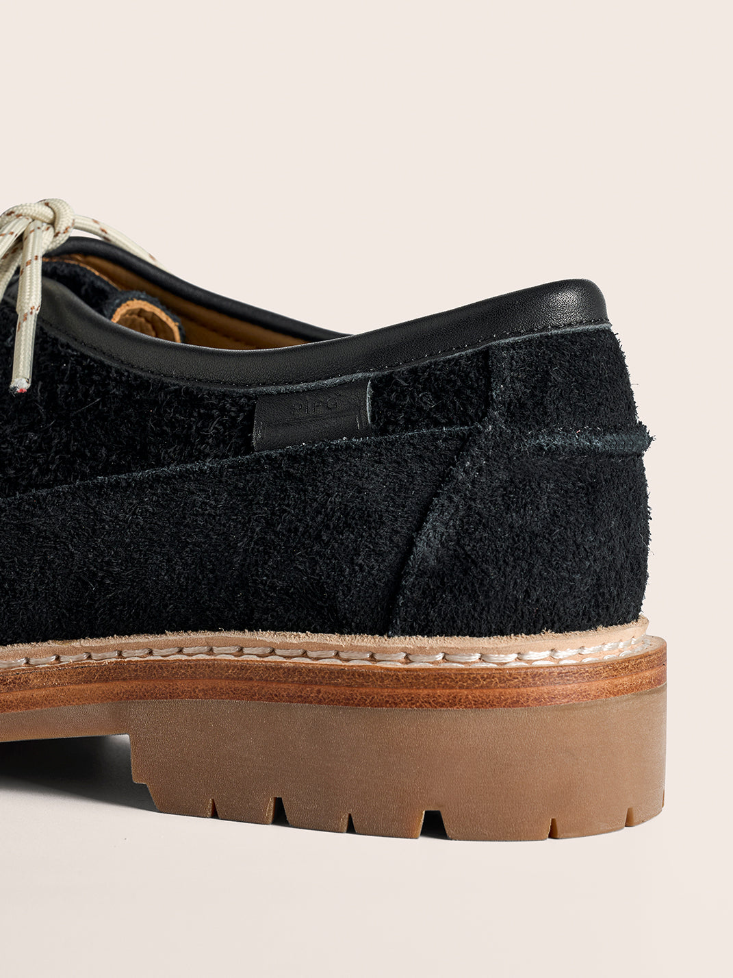 Suede Moc-Toe Lace-Up Work Loafers - View 41