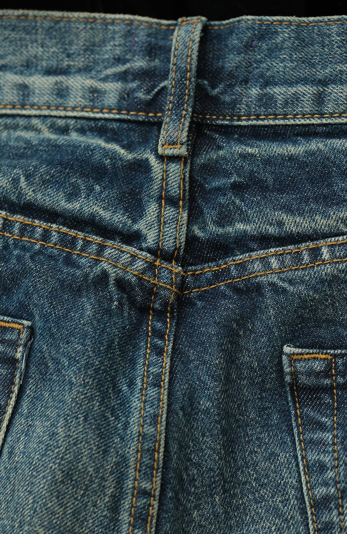 Light Wash Distressed Cotton Jeans - product view 15