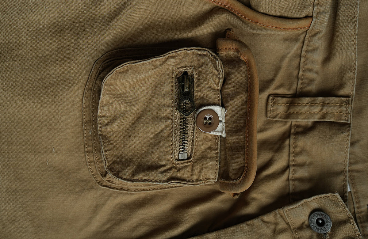 Paneled Straight Leg Utility Cargo Pants - product view 12
