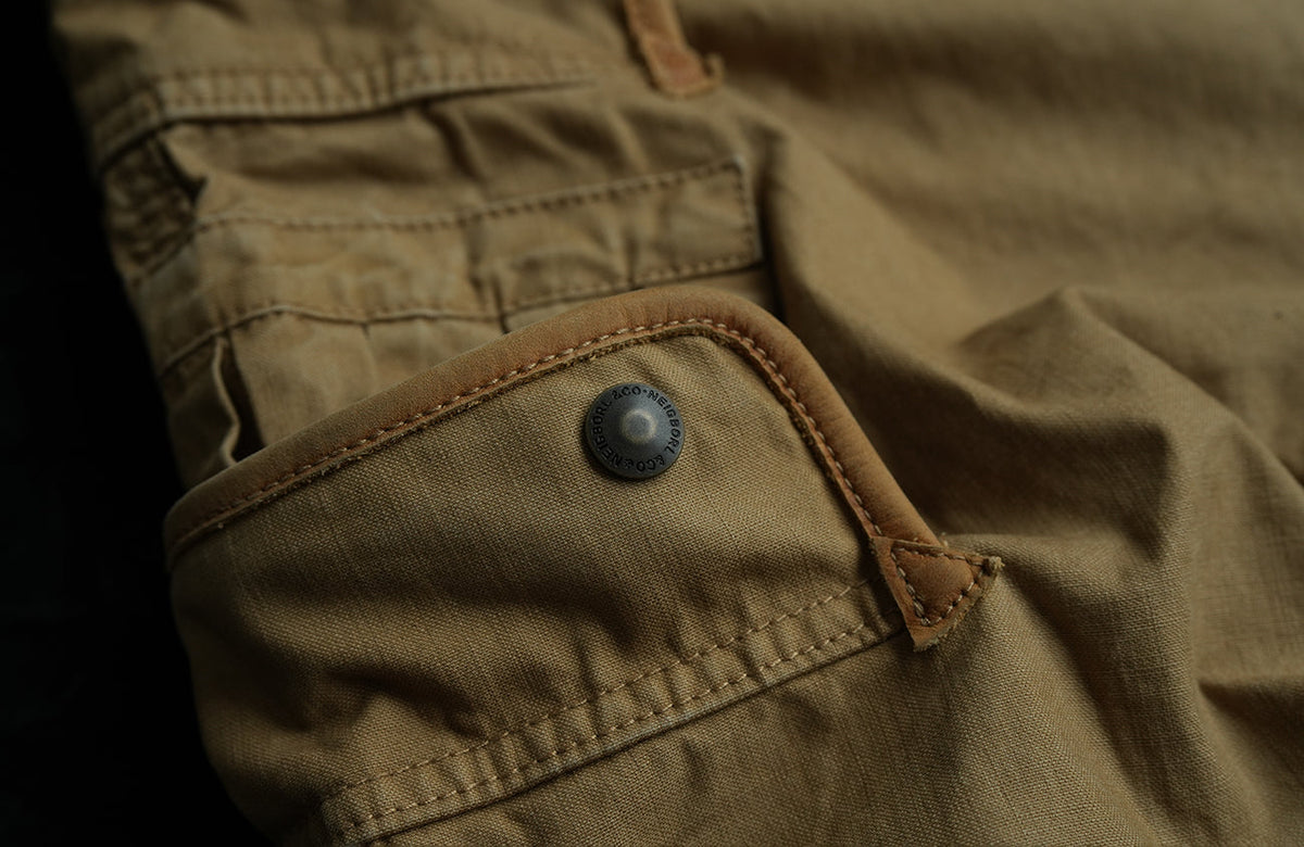 Paneled Straight Leg Utility Cargo Pants - product view 14