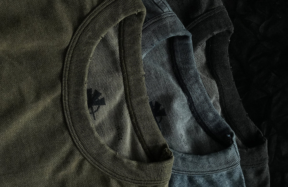 Washed Cotton Blend Pocket T-Shirt - product view 9