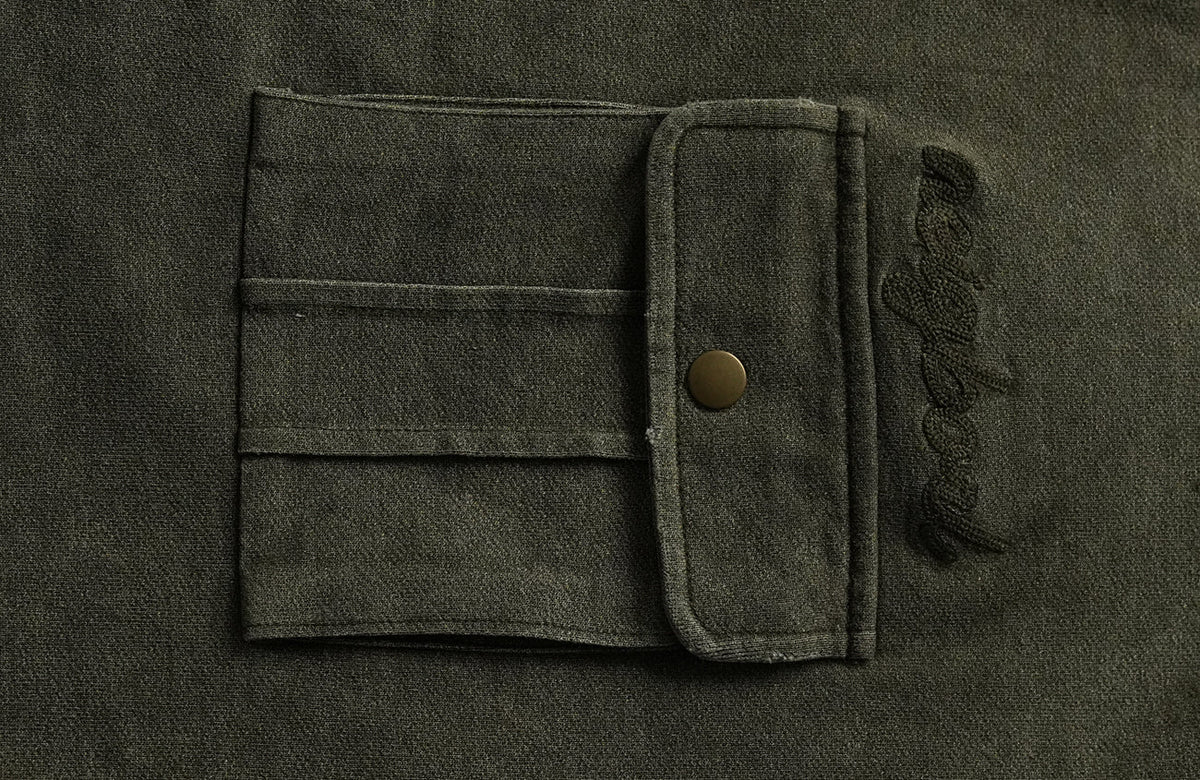 Washed Cotton Blend Pocket T-Shirt - product view 14
